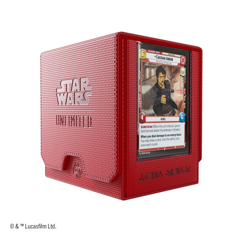 Star Wars Unlimited Twin Suns Deck Pod Red