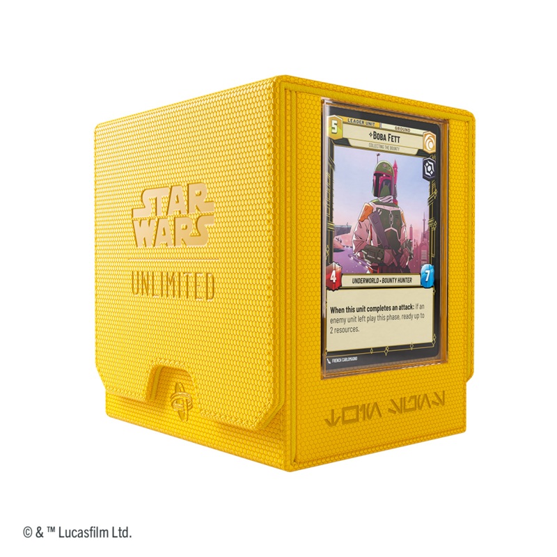 Star Wars Unlimited Twin Suns Deck Pod Yellow