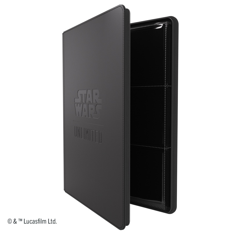 STAR WARS UNLIMITED ZIP-UP ALBUM BLACK