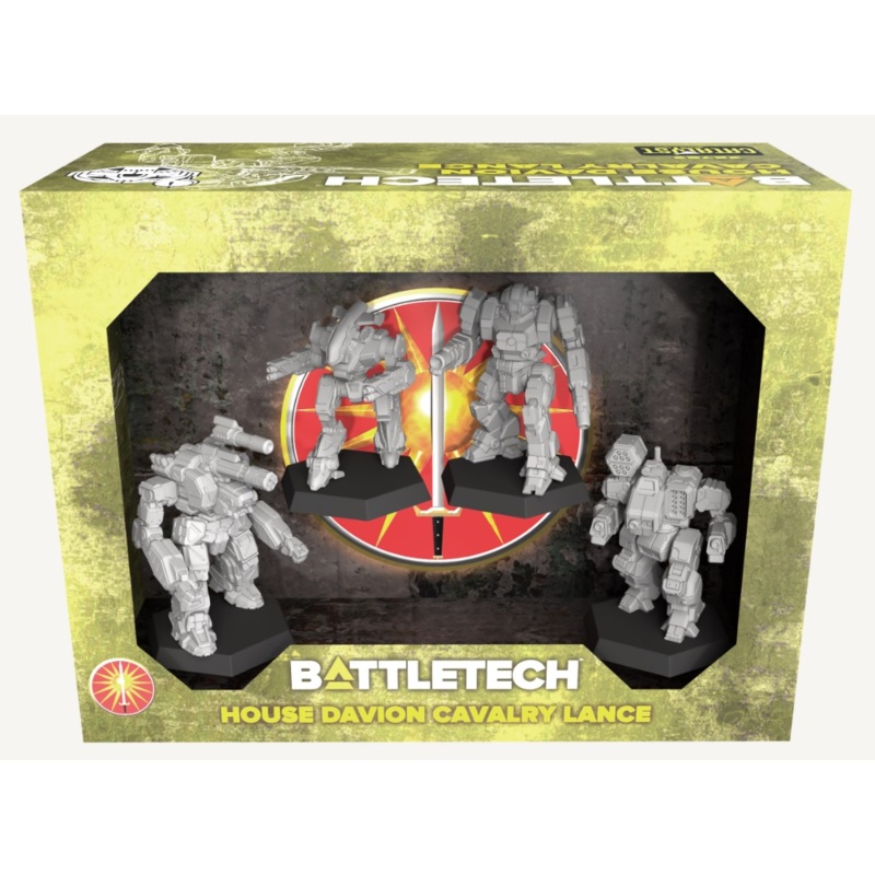 BATTLETECH: HOUSE DAVION CAVALRY LANCE