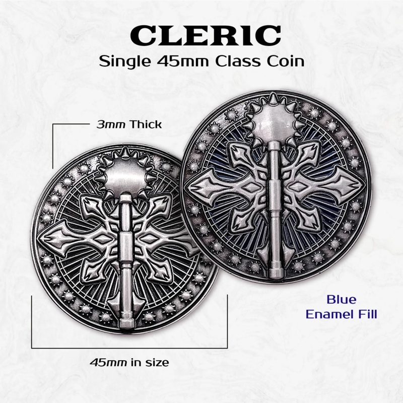 CLASS COIN - CLERIC (SINGLE)