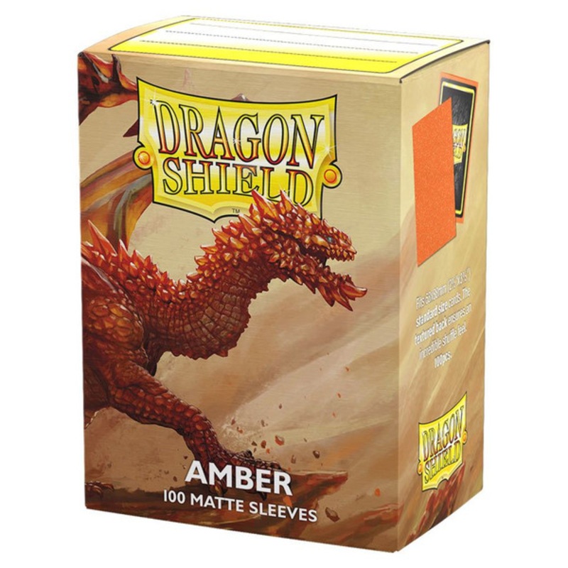 DRAGON SHIELD: AMBER MATTE (100)