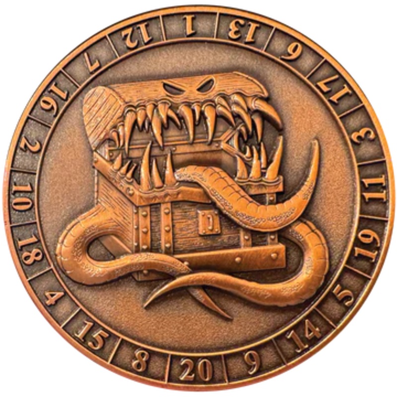 GOLIATH DICE COIN - D20 MIMIC