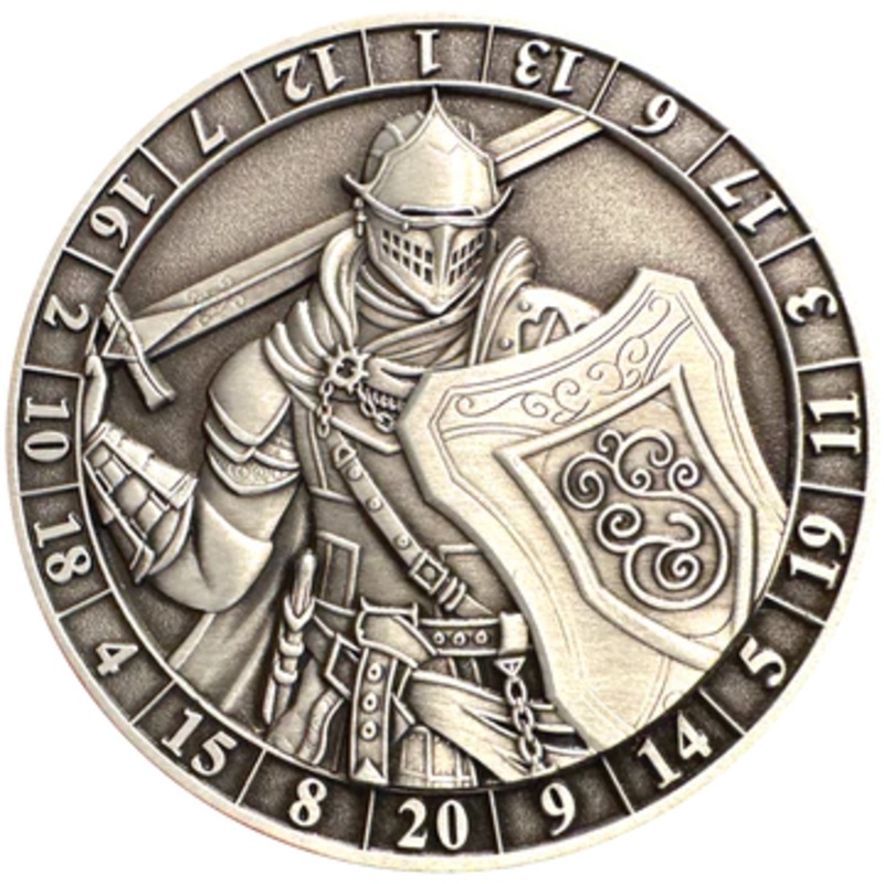 GOLIATH DICE COIN - D20 PALADIN