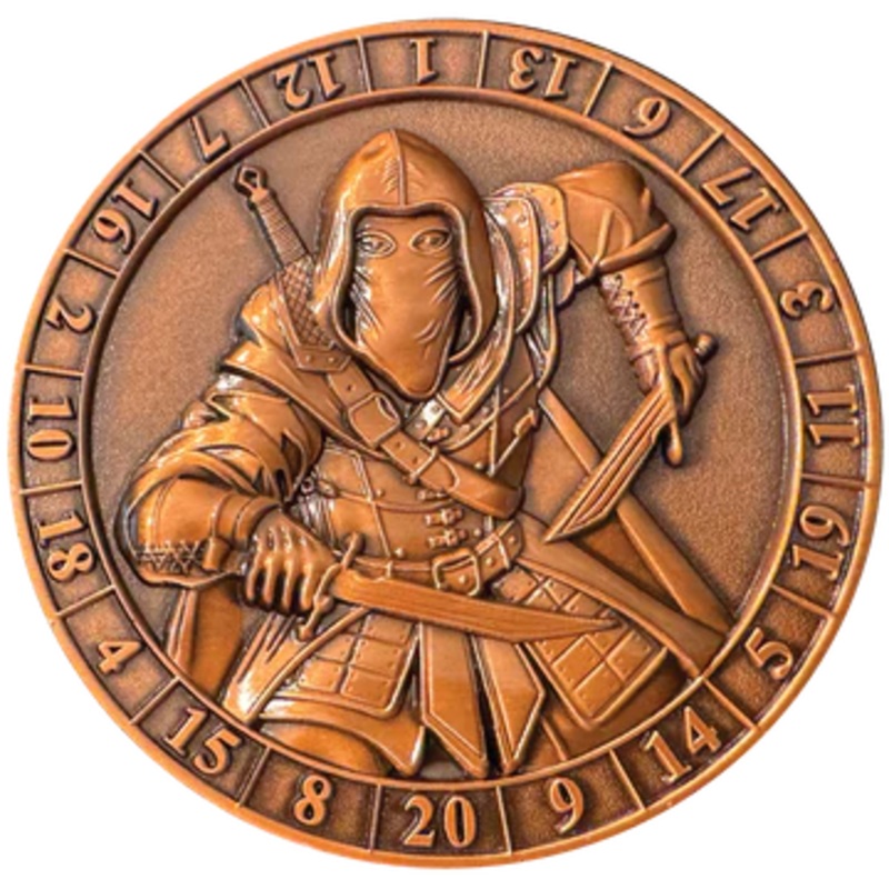 GOLIATH DICE COIN - D20 ROGUE