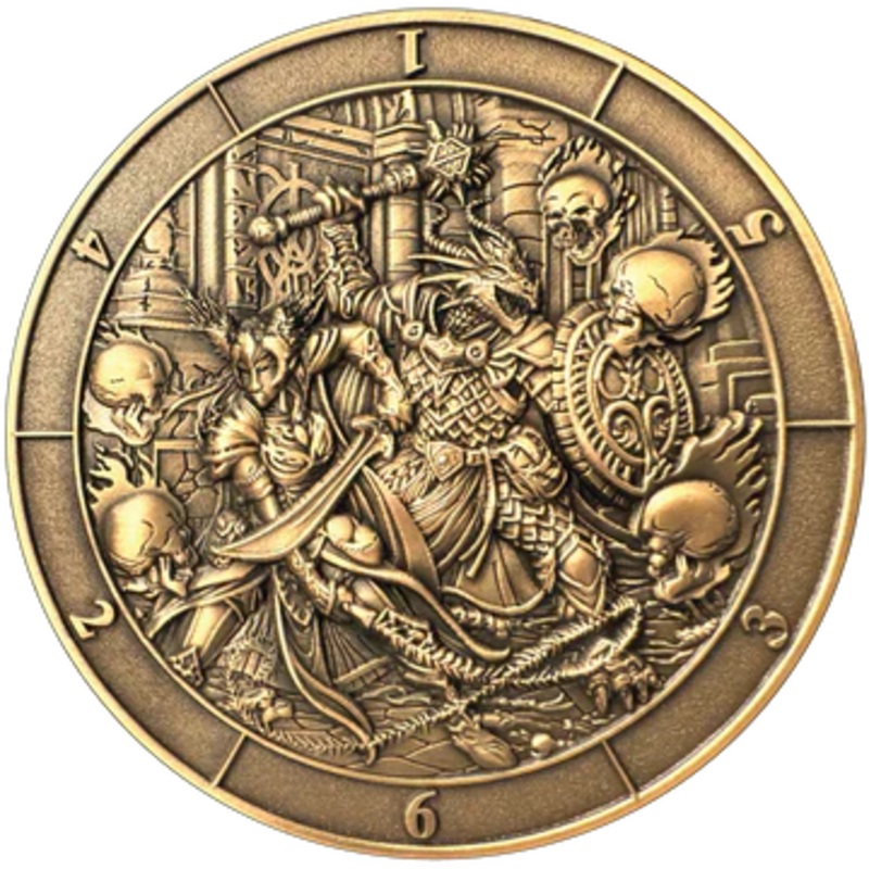 GOLIATH DICE COIN - D6 BATTLE SCENE