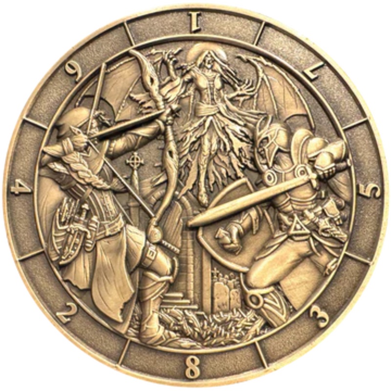 GOLIATH DICE COIN - D8 BATTLE SCENE