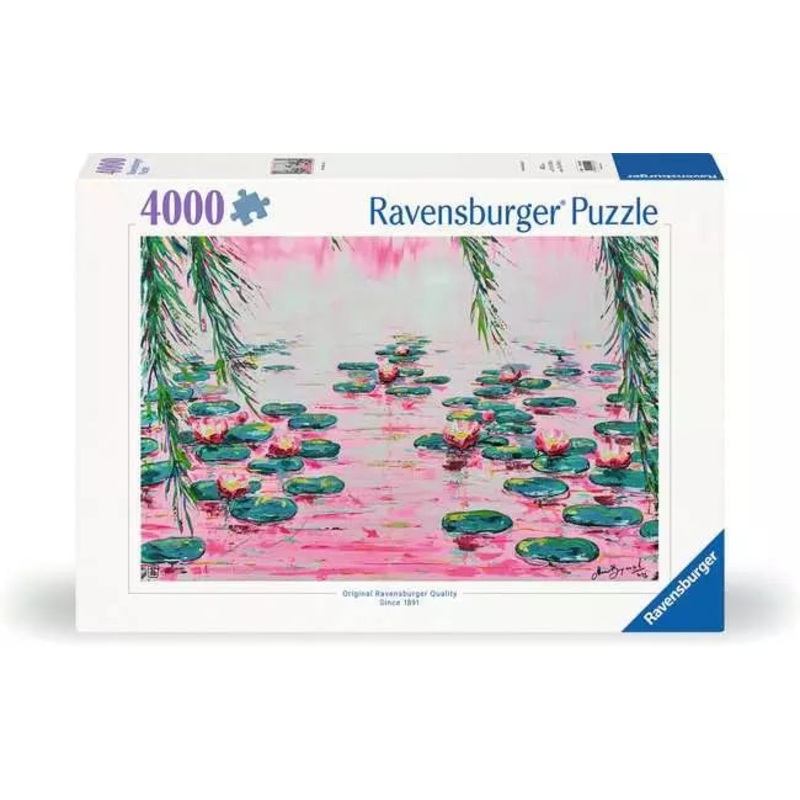 PINK WATER LILLIES 4000 PC