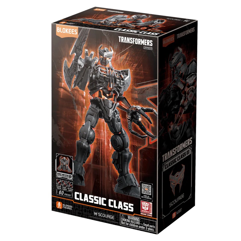 TRANSFORMERS BLOKEES CLASSIC CLASS SCOURGE