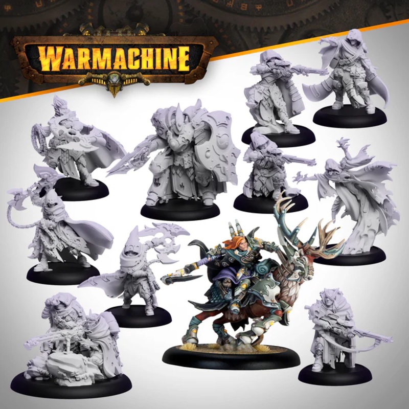 WARMACHINE DUSK GHOSTS OF IOS COMMAND CADRE