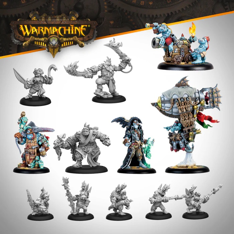 WARMACHINE SOUTHERN KRIELS BRINEBLOOD MARAUDERS AUXILLARY EXPANSION