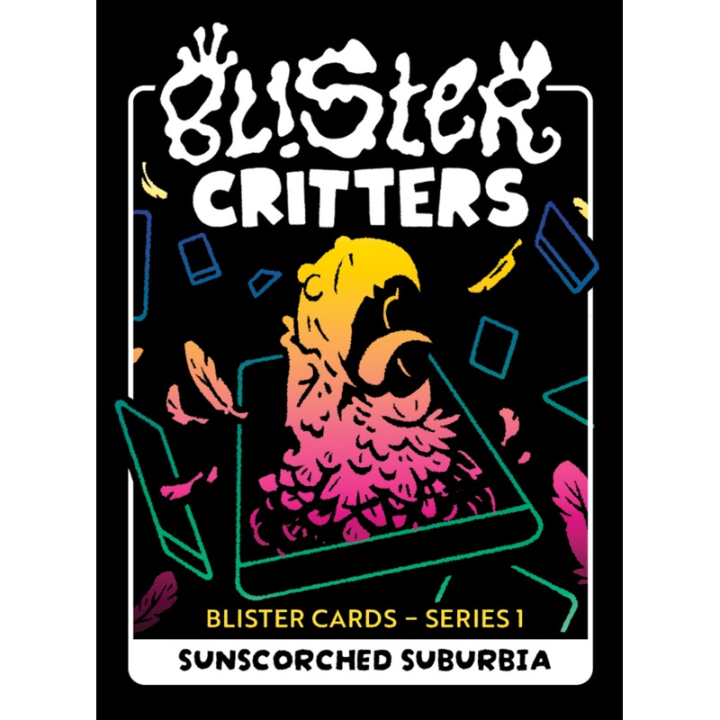 BLISTER CRITTERS RPG: SUNSCORCHED SUBURBIA CARDS SERIES 1