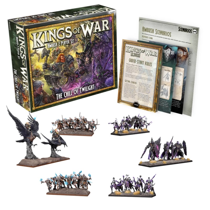 KINGS OF WAR AMBUSH STARTER - THE CHILL OF TWILIGHT