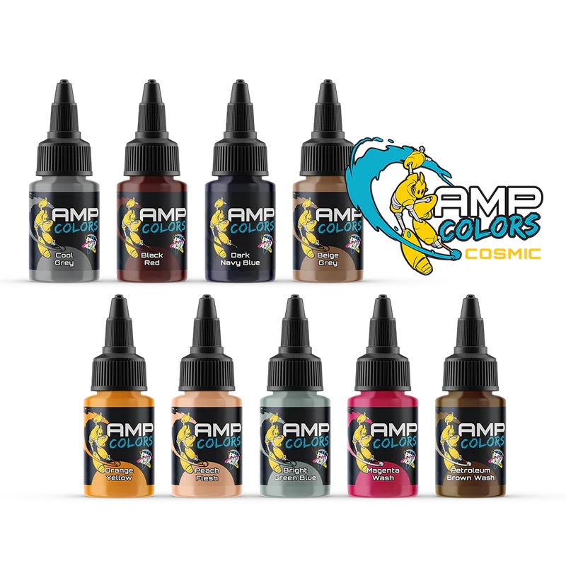 MONUMENT HOBBIES AMP COLORS COSMIC PAINT SET 1
