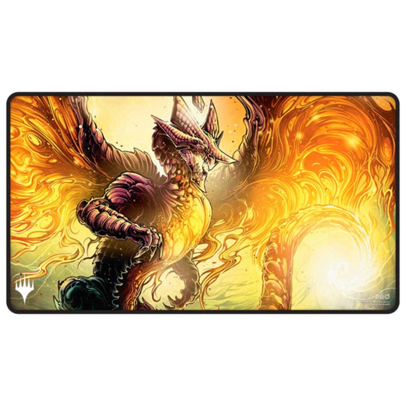 TARKIR DRAGONSTORM BLACK-STITCHED EDGE BETOR, KIN TO ALL PLAYMAT