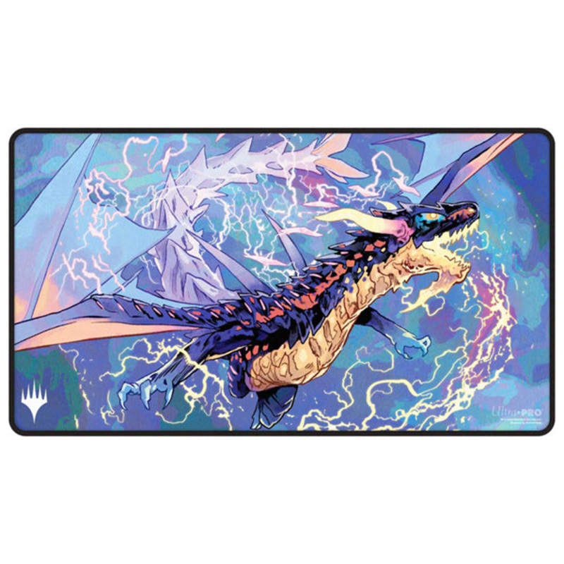 TARKIR DRAGONSTORM BLACK-STITCHED EDGE NERIV, THE STORM FRONT PLAYMAT