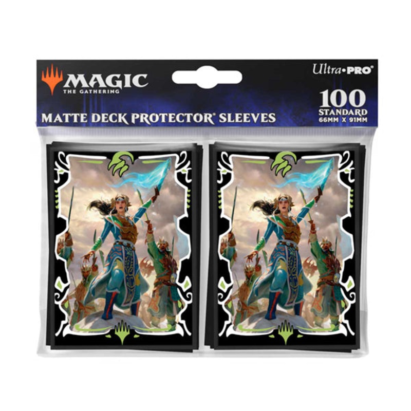 TARKIR DRAGONSTORM ESHKI, TEMUR'S ROAR DECK SLEEVES (100)