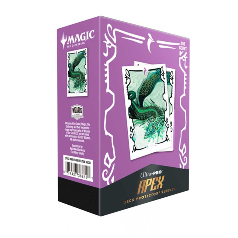 TARKIR DRAGONSTORM TEVAL, ARBITER OF VIRTUE APEX DECK SLEEVES (105)