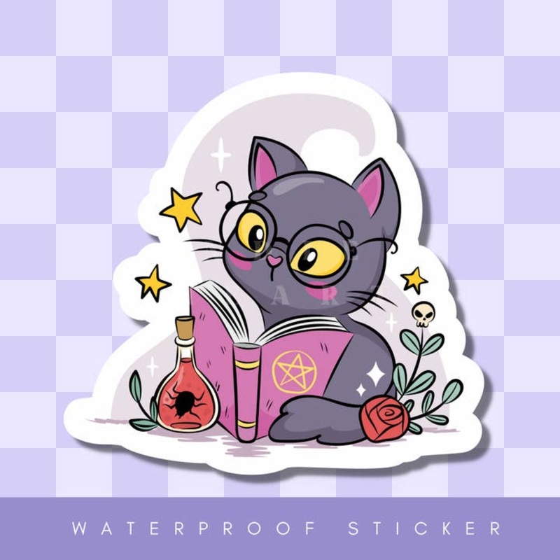 VAMPURR KITTY POTIONS STICKER