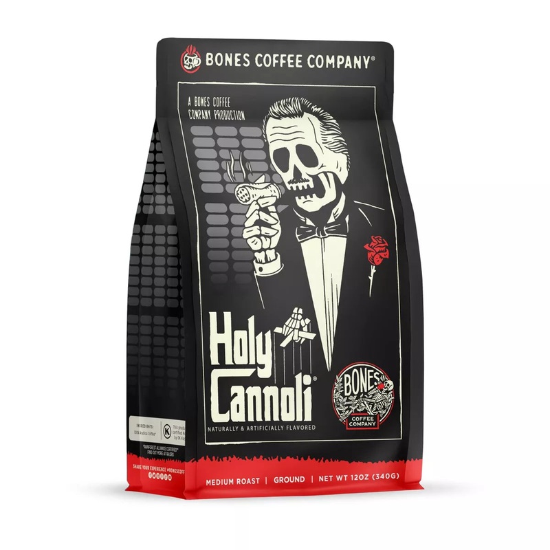 BONES COFFEE HOLY CANNOLI 12OZ GROUND COFFEE
