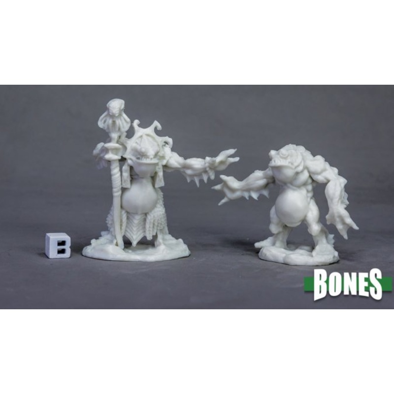 DEEP ONE PRIEST AND SERVITOR