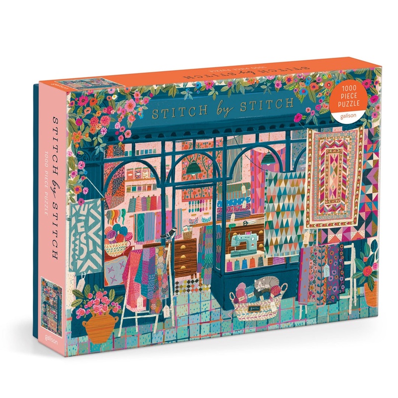 STITCH BY STITCH 1000 PC JIGSAW PUZZLE