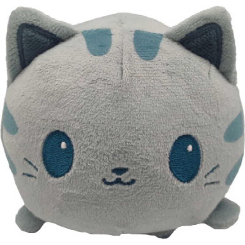 GRAY CAT PLUSHIE TOTE BAG