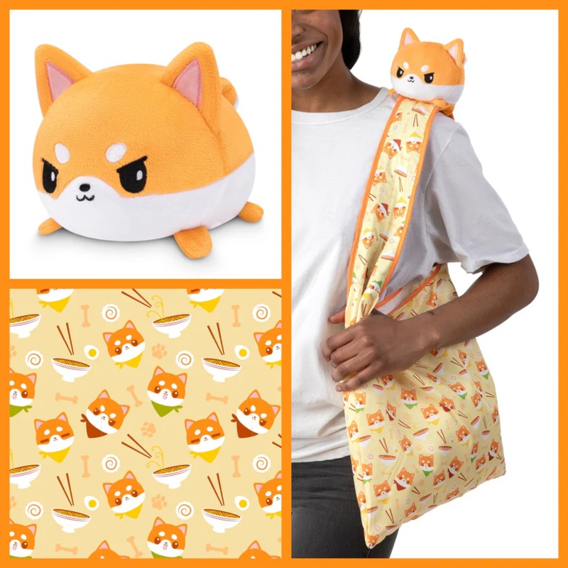 SHIBA INU PLUSHIE TOTE BAG