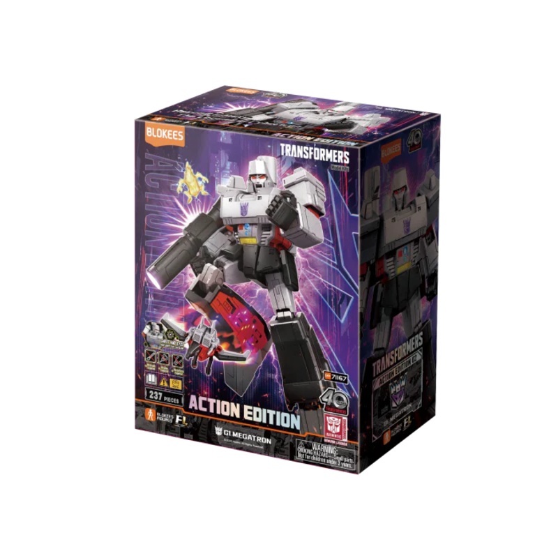 TRANSFORMERS BLOKEES ACTION EDITION MEGATRON