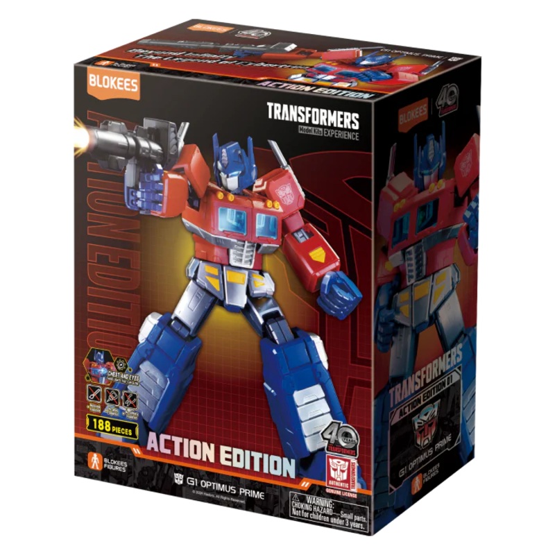TRANSFORMERS BLOKEES ACTION EDITION OPTIMUS PRIME