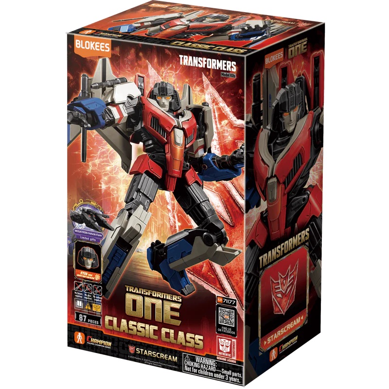 TRANSFORMERS BLOKEES CLASSIC CLASS STARSCREAM