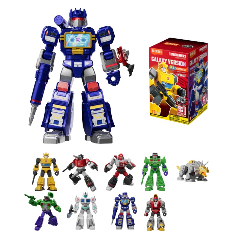 TRANSFORMERS BLOKEES GALAXY VERSION 03 THE AUTOBOT RUN BLIND BOX