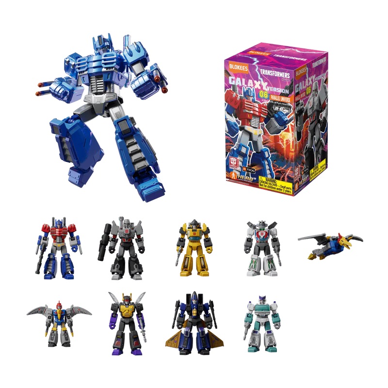 TRANSFORMERS BLOKEES GALAXY VERSION 06 PARALLEL UNIVERSE BLIND BOX