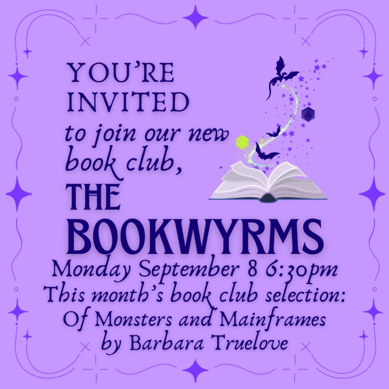 THE BOOKWYRMS BOOK CLUB - SEPTEMBER 8, 2025