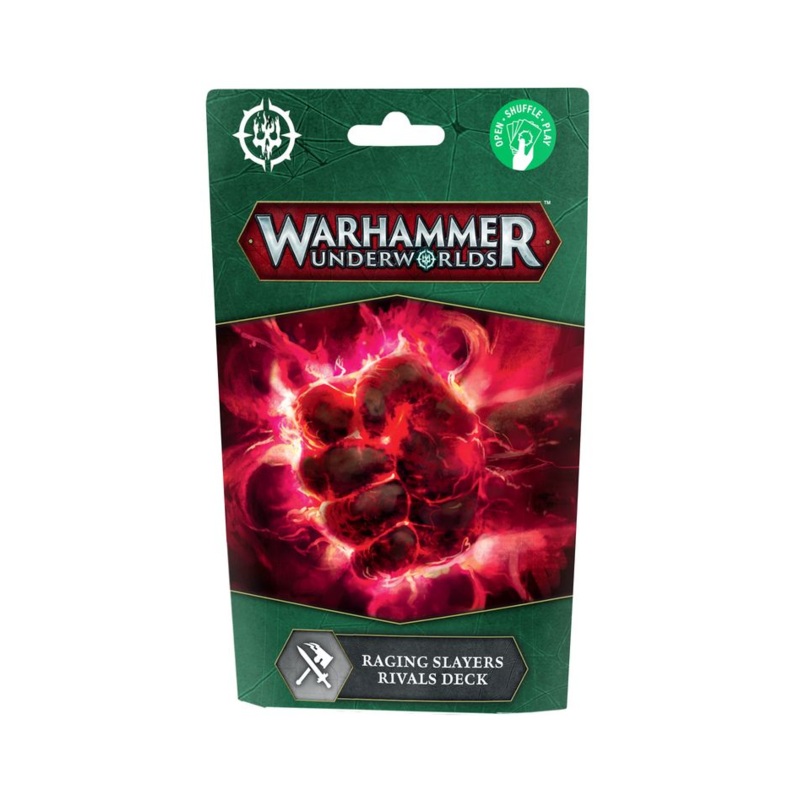 WARHAMMER UNDERWORLDS RAGING SLAYERS RIVALS DECK