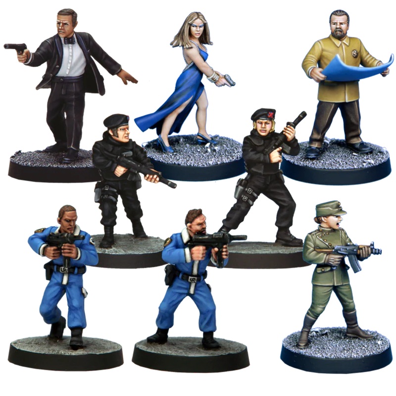 7 TV ACTION STARTER MINIATURE SET