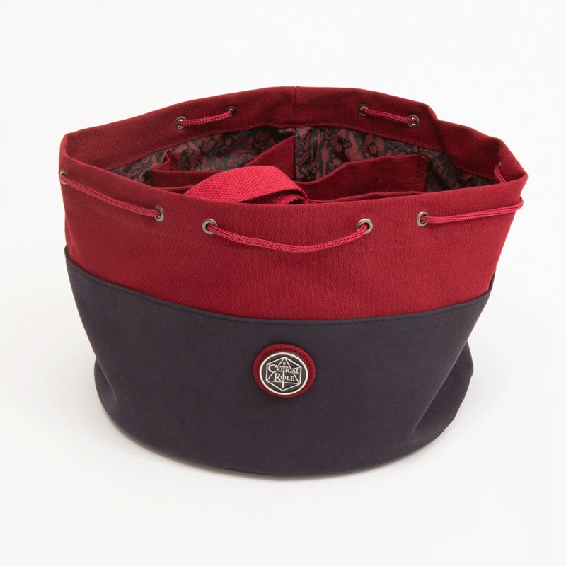 CRITICAL ROLE BAILEY'S DICE BAG OF HOARDING (RED)