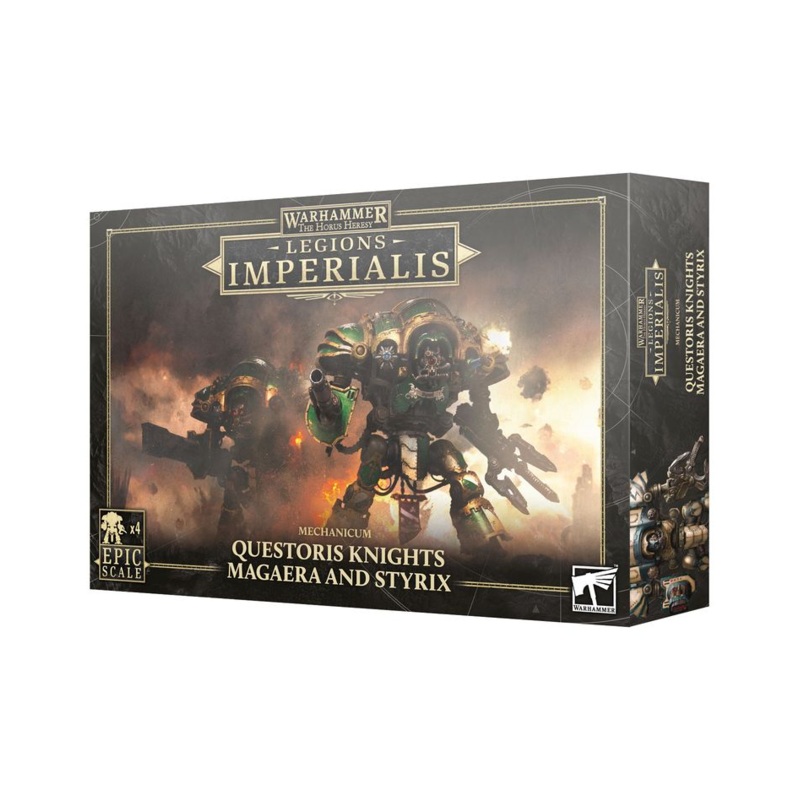 LEGIONS IMPERIALIS QUESTORIS KNIGHTS MAGAERA AND STYRIX