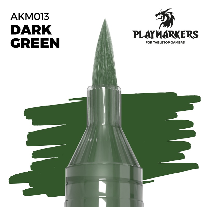 PLAYMARKERS DARK GREEN