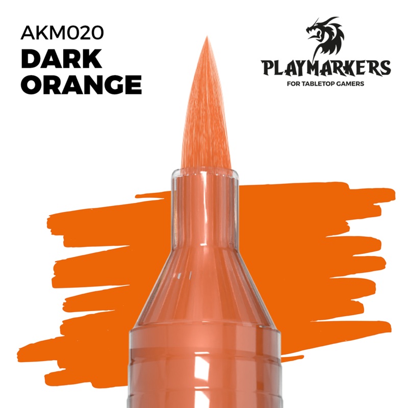 PLAYMARKERS DARK ORANGE