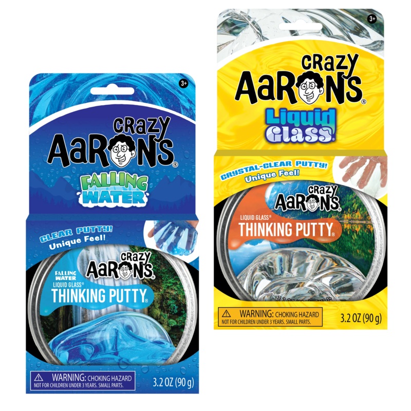 CRAZY AARON'S THINKING PUTTY LIQUID GLASS SERIES