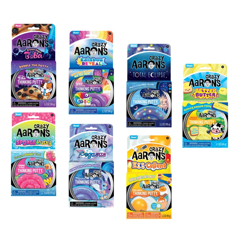 CRAZY AARON'S THINKING PUTTY TRENDSETTERS SERIES