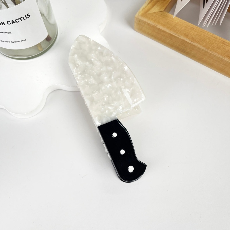 SLASHER KNIFE HORROR HAIR CLAW CLIP