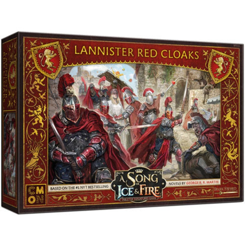 SONG OF ICE AND FIRE LANNISTER RED CLOAKS