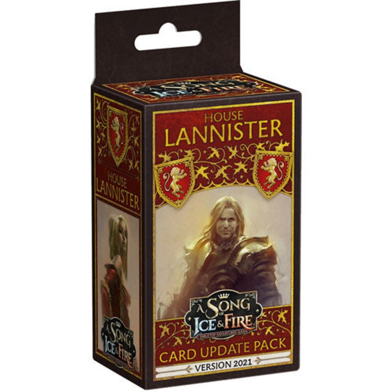 SONG OF ICE AND FIRE LANNISTER UPGRADE PACK 2021