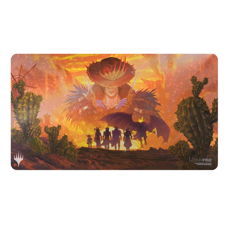 OUTLAWS OF THUNDER JUNCTION HOLOFOIL PLAYMAT