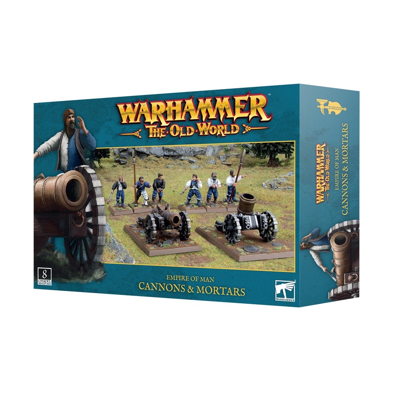 THE OLD WORLD EMPIRE OF MAN CANNONS & MORTARS