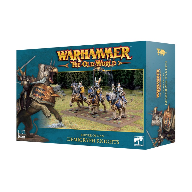 THE OLD WORLD EMPIRE OF MAN DEMIGRYPH KNIGHTS