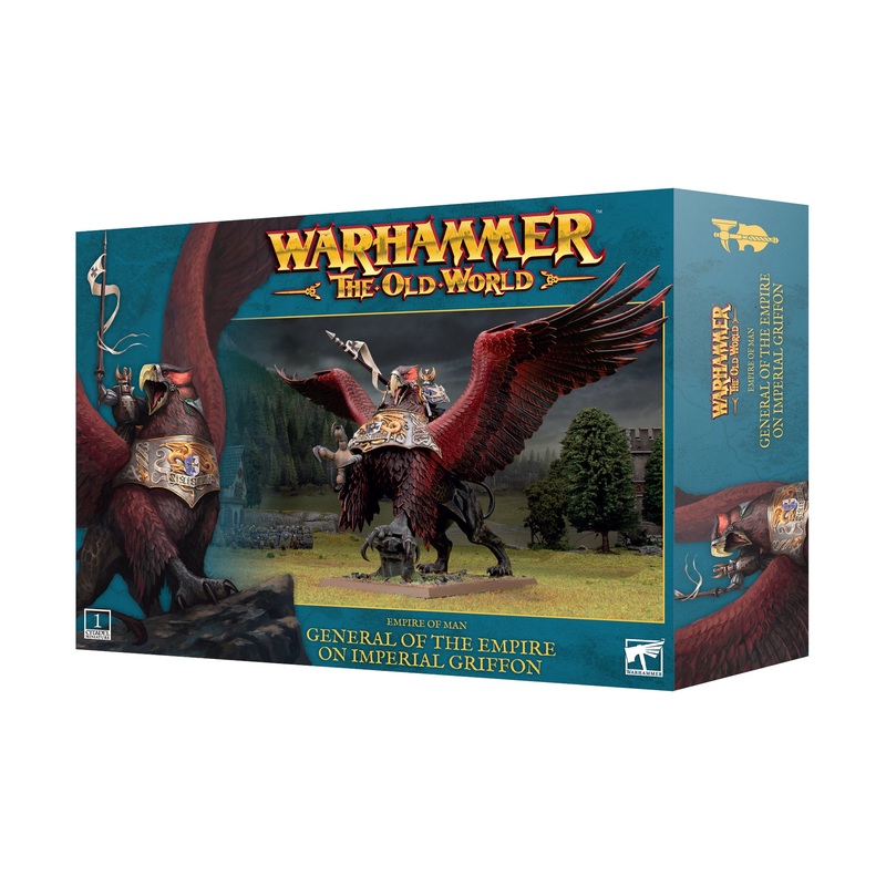 THE OLD WORLD EMPIRE OF MAN GENERAL OF THE EMPIRE ON GRIFFON