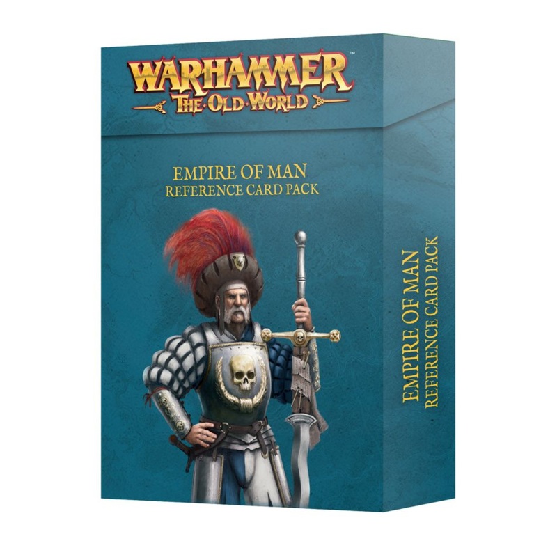 THE OLD WORLD EMPIRE OF MAN REFERENCE CARD PACK